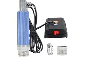 TIHOOK 38mm Submersible Water Pump for Makita BL 18V Battery, 100W Diesel Pump with Filter Mesh, for Vehicle & Marine Boat