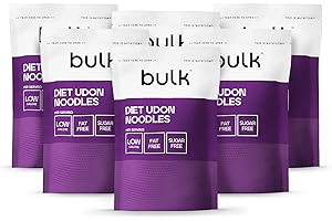 Bulk Udon Noodles De Dieta, Noodles De Konjac, 200 g, Caja de 6