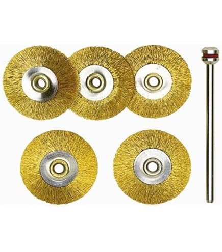GLORIA 728835.0000 Staaldraad-voegenborstel, accessoires voor multibrush- en WeedBrush-apparaten, draadborstel, messingborstel voor voegenreiniging, diameter 11 cm, breedte 1,5 cm, Grijs