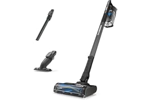 ‎SHARK Shark PowerPro Akku-Staubsauger freistehend, bis 50 Min. Laufzeit, kabellos, beutellos, für Tierhaare, Allergiker, Teppich und Hartböden, mit LED-Licht und Knickgelenk-Rohr, IZ370EU