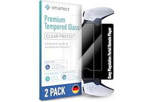 smartect Vetro Temperato [2 Pezzi, Clear] compatibile con Sony Playstation Portal Remote Player, Pellicola Protettiva HD Anti Graffio, Senza Bolle, Durezza 9H, 0.3mm Ultra Trasparente