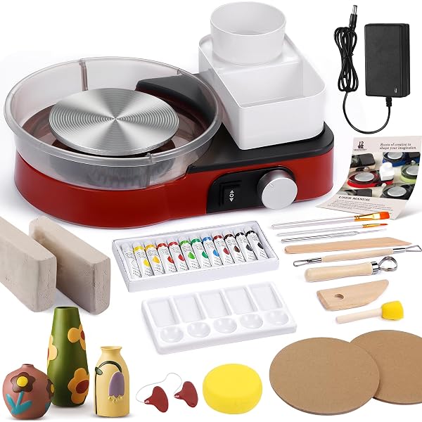 ZXMT Pottery Wheel Electric Table Top Pottery Wheel for Adult