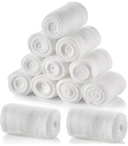 Steroplast CONFORME Bendaggio Elasticizzato 5cm X 4m, Confezione Da 12 Rotoli Sterili