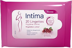 Intima Régulation Active rengöringshanddukar, 20 stycken