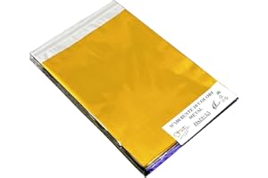 PACK-IN CENTER SRL Buste regalo METAL TINTA UNITA, con Striscia Adesiva, Colori Assortiti, Dimensione cm 16x23+3,5 - Pezzi 100