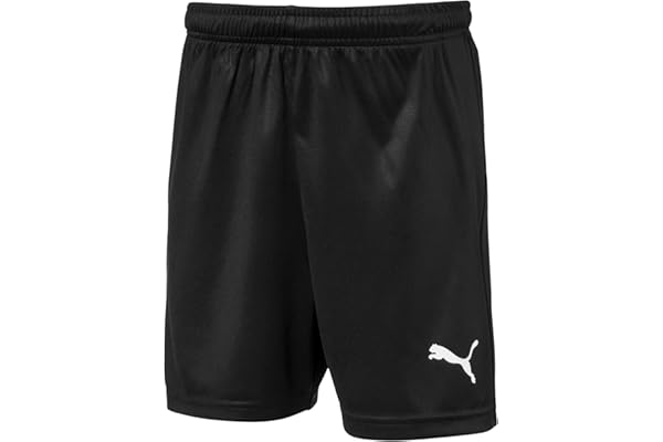 Puma - LIGA Training Core - Short de jogging - Mixte Enfant - Violet (Prism Violet/Puma Blanc) - FR: 8 ans (Taille Fabricant: 128)