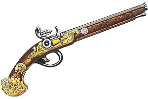 Liontouch - Pistola Napoleón | Juguete de Espuma para Juego Simulado en Estilo Francés Auténtico para Niños | Armas Seguras y Armadura para Disfraces de Niños