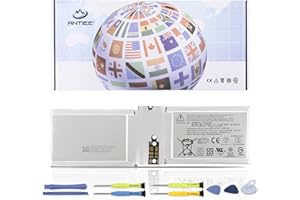 ANTIEE G3HTA044H Batería para Microsoft Surface Book 1 1703 1704 1705 CR7-00005 CR7-00007 Book 2 13.5" 128GB 256GB 512GB 1TB 2-in-1 Convertible Tablet PC Battery DAK822470K G3HTA020H 18Wh