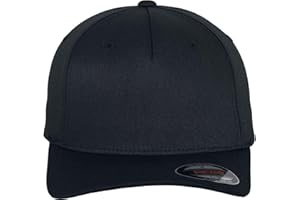 Flexfit Unisex 5 Panel Cap, Damen und Herren Kappe, erhältlich in 5 Farben, Größen S/M - L/XL