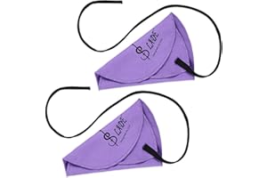 Thinp 2 Stück Saxophon Reinigungstuch,Klarinette Reinigungstuch,Flöte Reinigungstuch für Innenrohr,Klarinette Swab Cloth,A-Förmiges Design Reinigungsset Tuch für Klarinette Piccoloflöte Saxophon