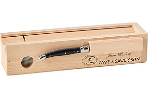 Laguiole Jean Dubost 61311 Cave à Saucisson / Couteau Noir, Language_tag:fr_fr