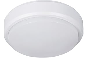 Müller-Licht Luminaire LED pour pièces humides et cloisons, Plastique, Weiß, 17.6 x 17.6 x 5.6 cm 8watts 230volts