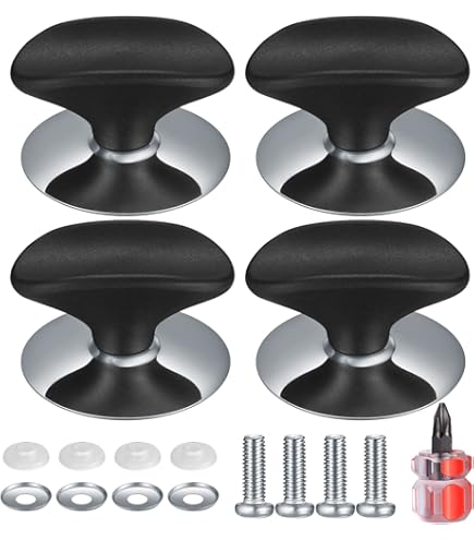 4 Poignées De Remplacement Pour Couvercles De Casseroles Demason - Universelles