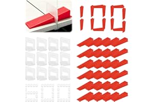 W RXKIOCS 700 Pezzi Croisillon Tile Autolivellante Cuneo Piastrella Croisillon con Base 1mm per Posa Riutilizzabile