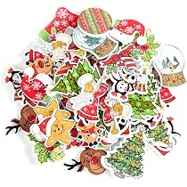100 Stück Weihnachtsknöpfe Aus Holz – Gemischte Motive, Flache Rückseite, Für Basteln, Nähen & Deko