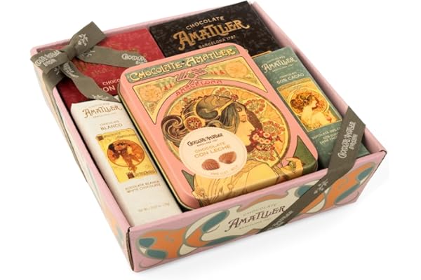 Chocolate Amatller Regalo Original (Caja Regalo de Chocolates Carteles 266gr) Variados