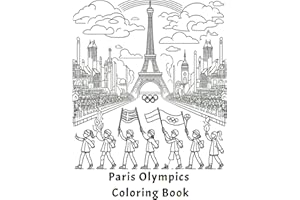 Paris Olympics Coloring Book