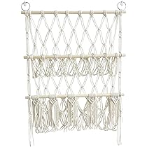 2er Set Kuscheltier-Hängematten - Makramee Aufbewahrungsnetz Für Kinderzimmer