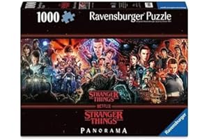 Ravensburger - Puzzle 1000 Pezzi Stranger Things​​ | Puzzle Per Adulti E Bambini Con Una Misura Di 98x37.50 Cm | Regalo Per Adulti E Bambini Da 14 Anni E Più