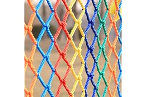 GQZJY Coloured Nylon Net Safety Net for Balcony Stairs for Ceilings Walls Garden Decoration 4 mm x 5 cm Size: 1 x 4 m