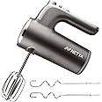 NETTA Hand Mixer - Electric Handheld Whisk - 5 Speed 400W - with Turbo and Easy Eject Button – Includes Stainless Steel Whisk