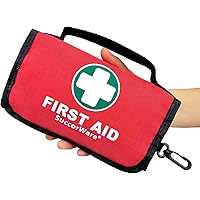 First Aid Kit 194 Piece Emergency Kits For Hiking Camping Trauma Kit For Boat