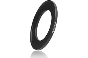 Ares Foto® STEP UP Filter Adapter, anello adattatore del filtro, In alluminio fresato a CNC (52mm – 77mm)