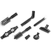 Karcher, 2.863-255.0, VC Temizleme Aksesuar Seti, 5'li, Siyah