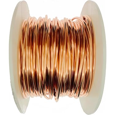 Beadalon ColourCraft - Filo da 16 gauge, 1,30 mm, colore rame, 7,3