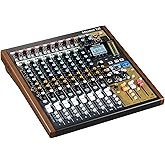 خلاط تناظري Tascam موديل 12-10 قنوات وميزة التسجيل الرقمي 12 قناة