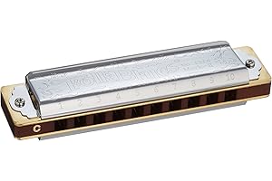 Tombo 797320 Mundharmonika Folk Blues MKII, Major Diatonic, 10 Kanzellen, C-Dur