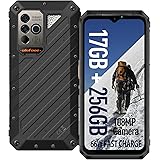 Ulefone Power Armor 19 Rugged Smartphone 2023 Telefoni Cellulari Robusto 4G, Helio G99 17GB + 256GB, Misurare la Temperatura,