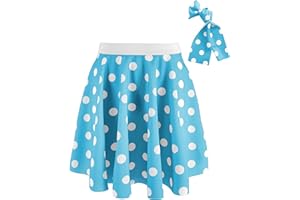 JOPHY & CO. Gonna Ragazze Bambine Plissettata Midi Versatile Vita Elastica