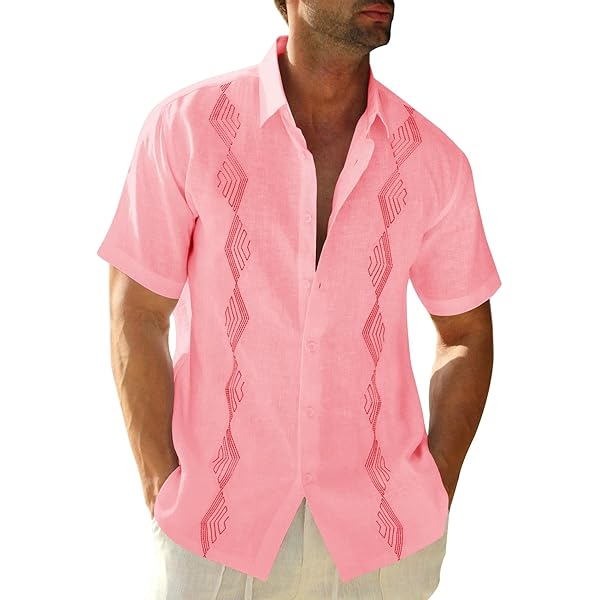 Meilicloth Hawaii shirt voor mannen, hip hawaii shirt, korte mouw, flamingo's, zomer shirt, aloha, strand, bloemen, fruit, patroon, A, wit, flamingo, maat S
