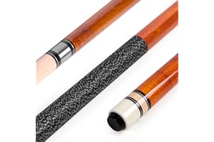 AKLOT Queue de Billard, Queues de Billard Canne de Billard Pool Cue de 58'' en Bois D'érable Canadien pour Joueurs de Billard Professionnels 18 19 20 21 oz