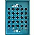 Capsule Filling Machine for Size 0 Capsule Holding Tray by Capsuline - 25 Count