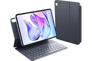 CHESONA Teclado para iPad 11 Generación A16 2025, Teclado Magnetico para iPad 10 Generación 10.9” 2022, Ultrafino & Ultraligero, Función Auto-Sleep/Wake, 2 Ángulos Ajustables, Español Ñ Diseño, Gris