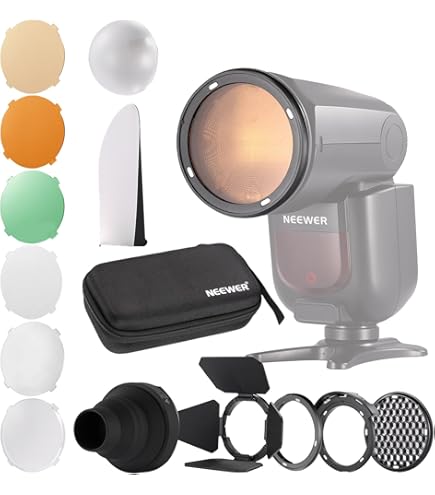 NEEWER CRS6 Diffusion Dome With 3 Adapter Rings, Compatible With Godox - View #7