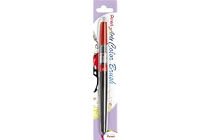 Pentel GFL Colour Brush pennello inchiostro base acqua, rosso