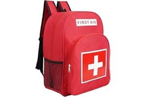 MY PET ELEPHANT Mochila de primeros auxilios, mochila médica de emergencia, impermeable y de gran capacidad, bolsa vacía de primeros auxilios, ideal para paramédicos de EMT en casa, oficina, etc