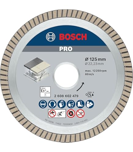 Bosch 1x Geleidingsslede met Afzuigaansluiting voor Doorslijpen (voor PWS, 115/125 mm, Accessoires voor Haakse Slijpers