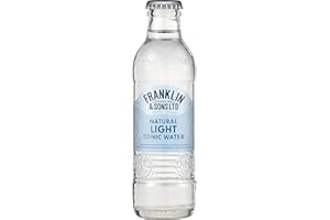 Franklin & Sons Bottles 24 x 200ml Case (Premium Light Tonic Water)