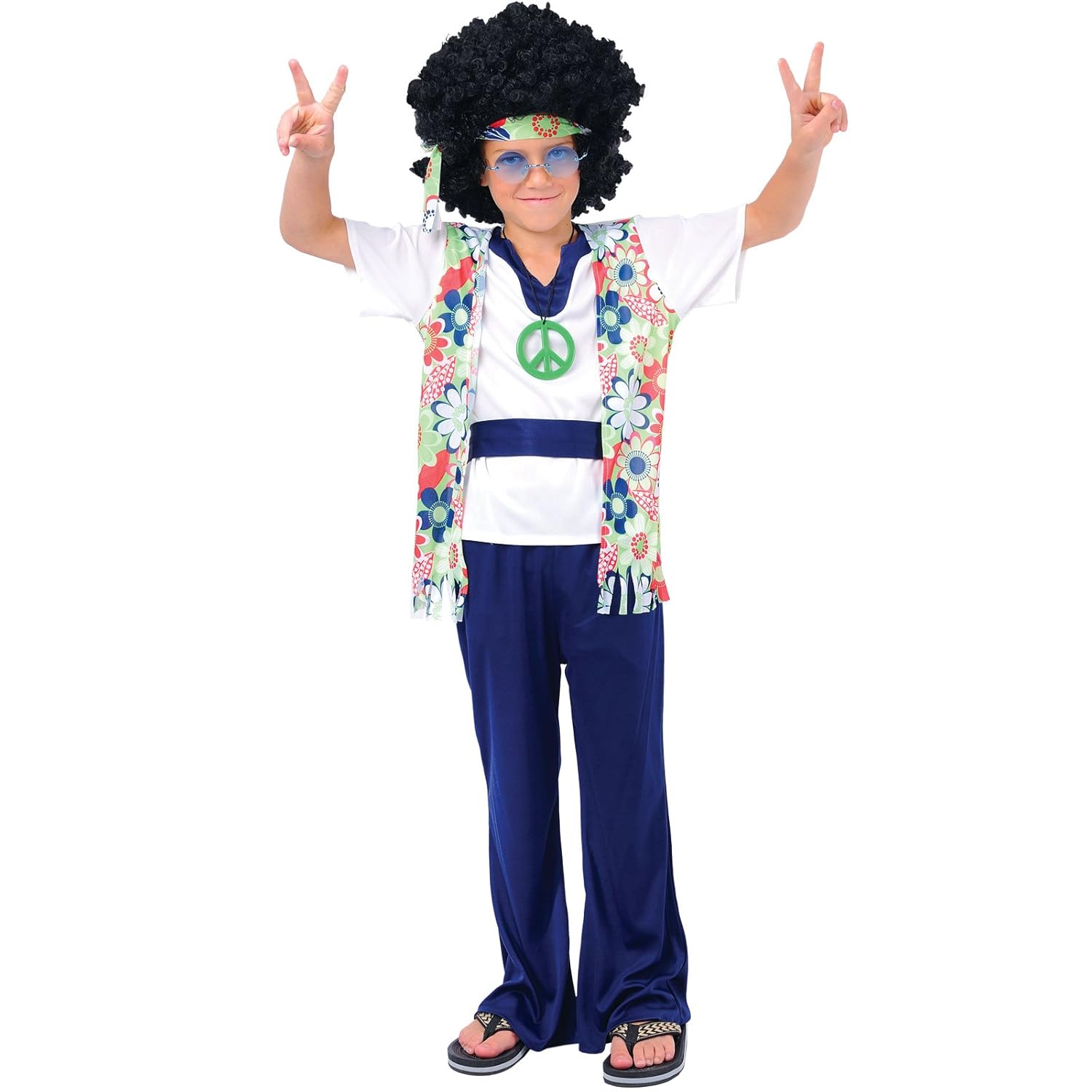 Child Hippie Aroma Fancy Dress Party Costume 60s/70s Book Week ...