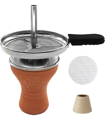 Kitosun Silikon Shisha Kopf (Phunnel) - 7 Löcher, 8.9 Cm Hoch, Kompatibel Mit Kaloud Lotus