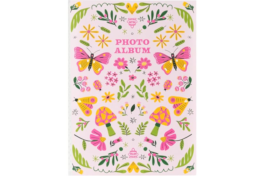 Grupo Erik 6x4 Photo Album - Hello Spring | Soft Cover, 10x15 cm, 36 Pockets Photo Albums 6x4, Memory Book | Cute Gifts Under 3 Pounds, Cheap Gifts For Women & For Men