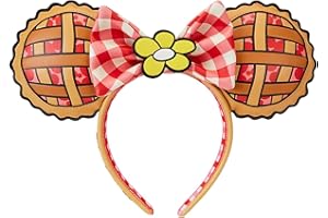 MICKEY MOUSE Micky Maus Loungefly - Minnie & Mickey Picnic Pie Frauen Haarreifen Multicolor