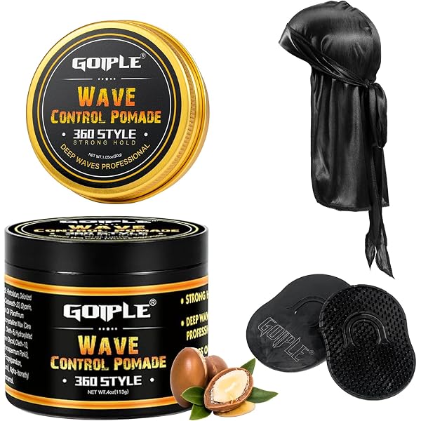 Lusters S-Curl Wave Control Pomade – Macht Wellen Perfekt, 85 G