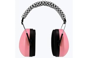 Alecto Ochrona słuchu dla dzieci – ochrona słuchu – nauszniki – od 18 miesięcy do 12 lat, kolor różowy – Alecto BV-71RE