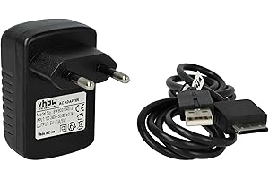 vhbw Ladegerät kompatibel mit Sony Playstation Portable Go PSP-N1003, PSP-N1000, PSP-N1001, PSP-N1002, PSP-N1004 Spielekonsole - Ladekabel