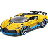 Maisto Bugatti Divo Model Araba 1:24 &Ouml;l&ccedil;eğinde Hareketli Kapılı Sarı (531526Y)